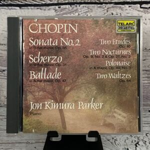 Chopin - Piano Works [CD 1988] Jon Kimura Parker Classical Hamburg‎ Steinway
